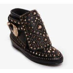 Ivy Kirzhner Adobee Black Studded Booties